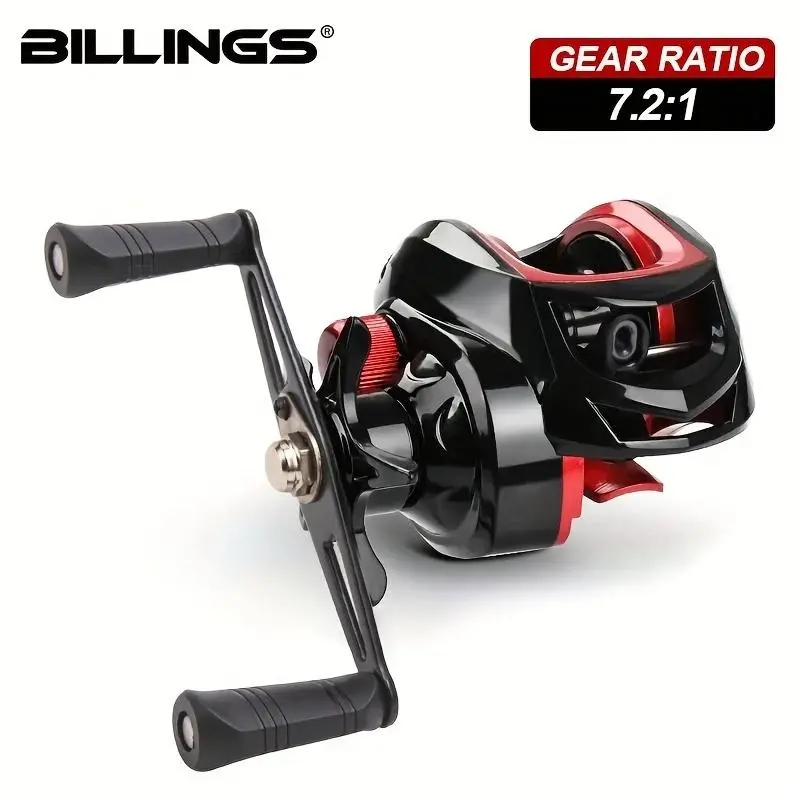 BILLINGS BR200 Series Baitcasting Reel, 7.2:1 Gear Ratio 18+1BB 18LB Max Drag Baitcasting Reel, Fishing Reel for Freshwater Saltwater, Fishing Accessories, Fishing Supplies, Fishing Tackle, Fishing Equipment - TikTok Shop BILLINGS BR200 Series Baitcasting Reel, 7.2:1 Gear Ratio 18+1BB 18LB Max Drag Baitcasting Reel, Fishing Reel for Freshwater Saltwater, Fishing Accessories, Fishing Supplies, Fishing Tackle, Fishing Equipment - TikTok Shop