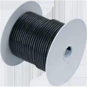212 MAIN Corrosion Resistant High Flexibility Marine Wire, 500 ft. 10 AWG Tinned Copper Wire, Black
