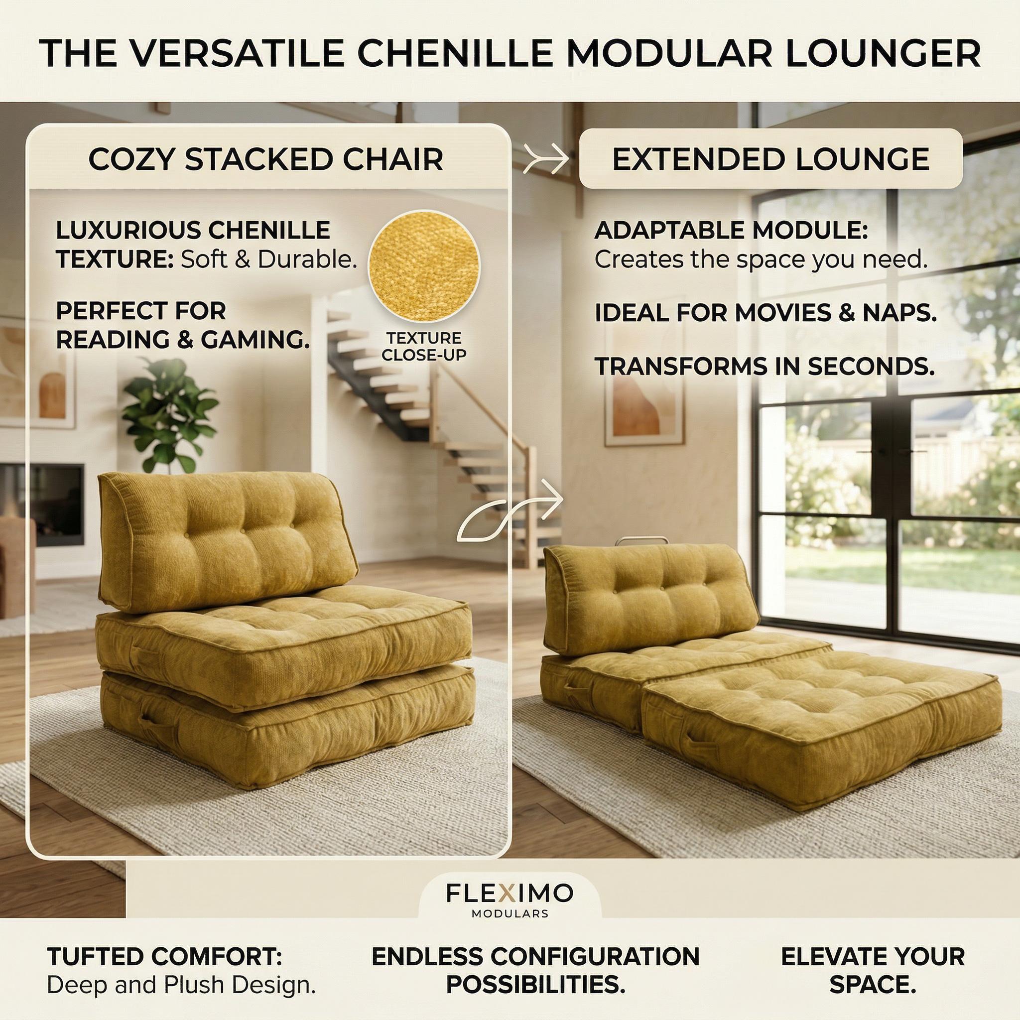 Small folding sofa bed, modern minimalist art living room sofa, can be combined in multiple ways; Cloud corduroy soft and comfortable fabric boneless compression sofa