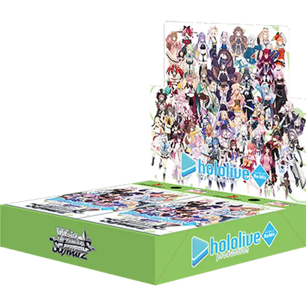 Weiss Schwarz Booster Pack Hololive Production Vol.1 & Vol.2 Re:Mix Japanese Sealed Pack, Collectible Card Pack, Hobby Trading Cards