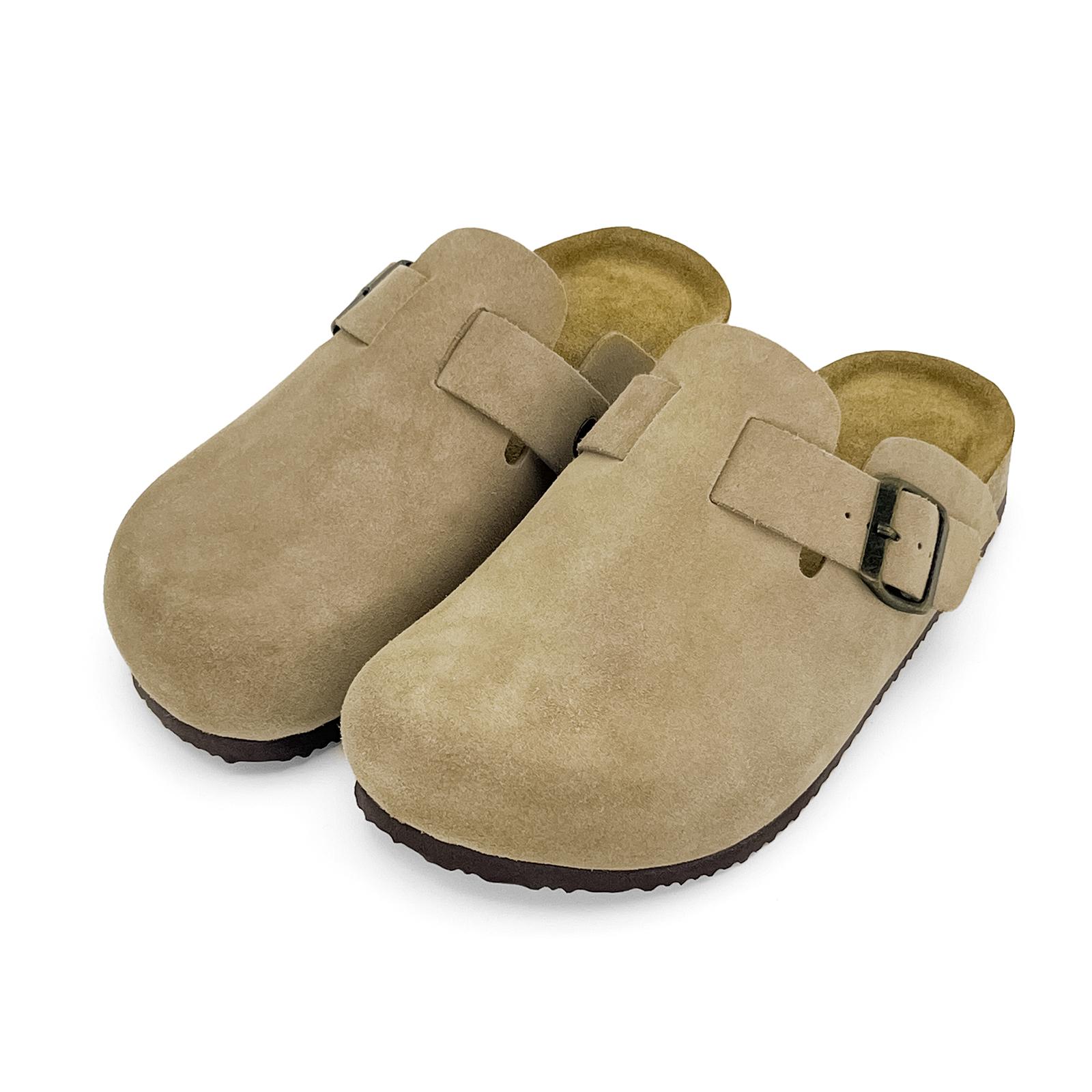 Kids' Premium Suede Clogs with Adjustable Shoes – Comfortable Retro Mules for Boys and Girls, Perfect for Casual Daily Wear & Outdoor Play