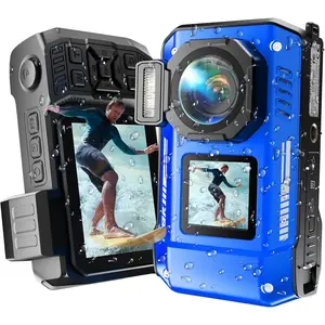 D50 8K Underwater Digital Camera -70MP 33FT  Camera, Underwater Camera for Snorkeling Scuba Diving, Surfing, Swimming, 16GB Point and Shoot Digital Cam with 2500mAh - Blue