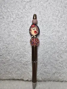 Autumn Hedgehog Sparkle Pen
