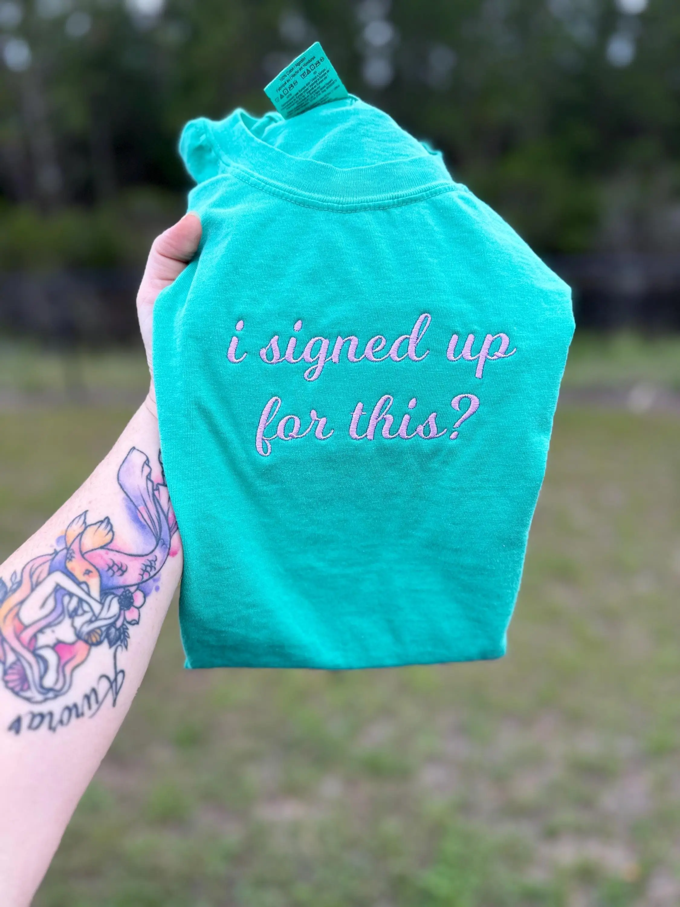 I signed up for this tshirt| military apparel|