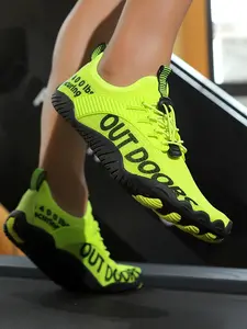 Men's Comfortable Quick-Dry Water Shoes, Multi-Functional Training Shoes, Breathable Non-Slip Rubber Sole, Ideal for Gym & Outdoor Activities