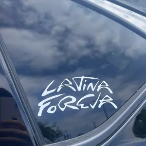 Latina foreva car decal