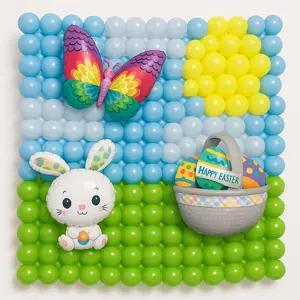 Easter Bunny Balloon Backdrop Kit