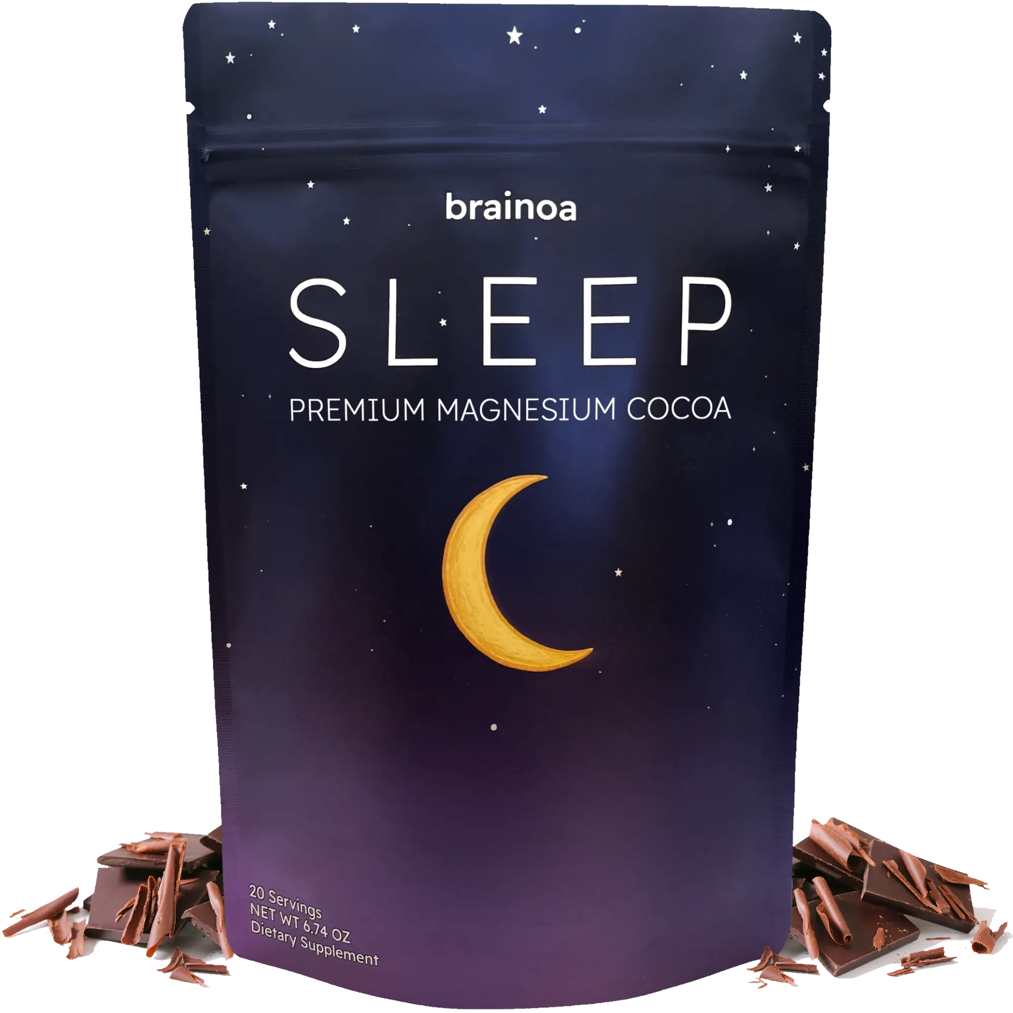 Brainoa Sleep Premium Magnesium Cocoa