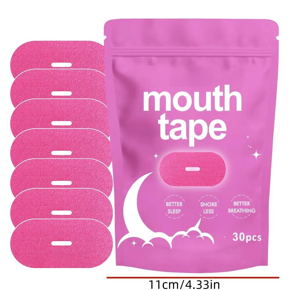 Sleep Mouth Tape, Snore Mouth Tape, Breathable Mouth Tape, Comfortable Sleeping Tape, Body Care Product for Women & Men