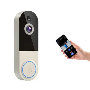 Wireless Smart  Camera, AI Human Detection, Instant Alert, Live Image, Two- Way Audio, 2.4G WiFi Camera, Security Outdoor Camera, Night Vision, 100% Wire-Free, Cloud Storage, Battery Powered Camera, Video Surveillance Camera