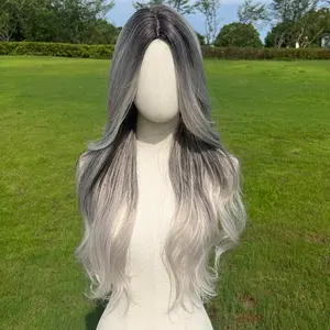 SMILCO/30-Inch | Gray Loose Wave Without Bangs | SM1623