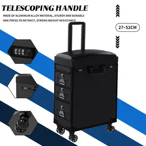 Professional Waterproof Tattoo Travel Case - Heavy-Duty Portable Organizer for Tattoo Machines & Ink with Large Storage Capacity | TSA-Friendly Artist Supply Storage Case for Tattoo Artists On-The-Go