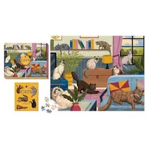 For the Love of Cats 500-Piece Puzzle