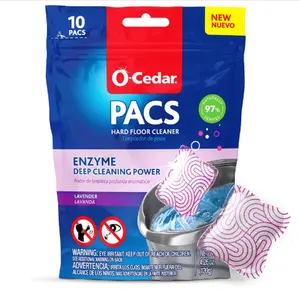 O-Cedar PACS Hard Floor Cleaner - Lavender Scent, Naturally-Derived Ingredients, Safe for Use on All Hard Flo Flower ors, Floral Spray Scented Perfume