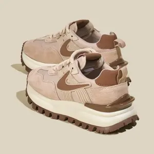 Women's sneakers with a 6cm platform sole classic  style EVA sole rubber outsole, women fashion shoes -Trend Shoes