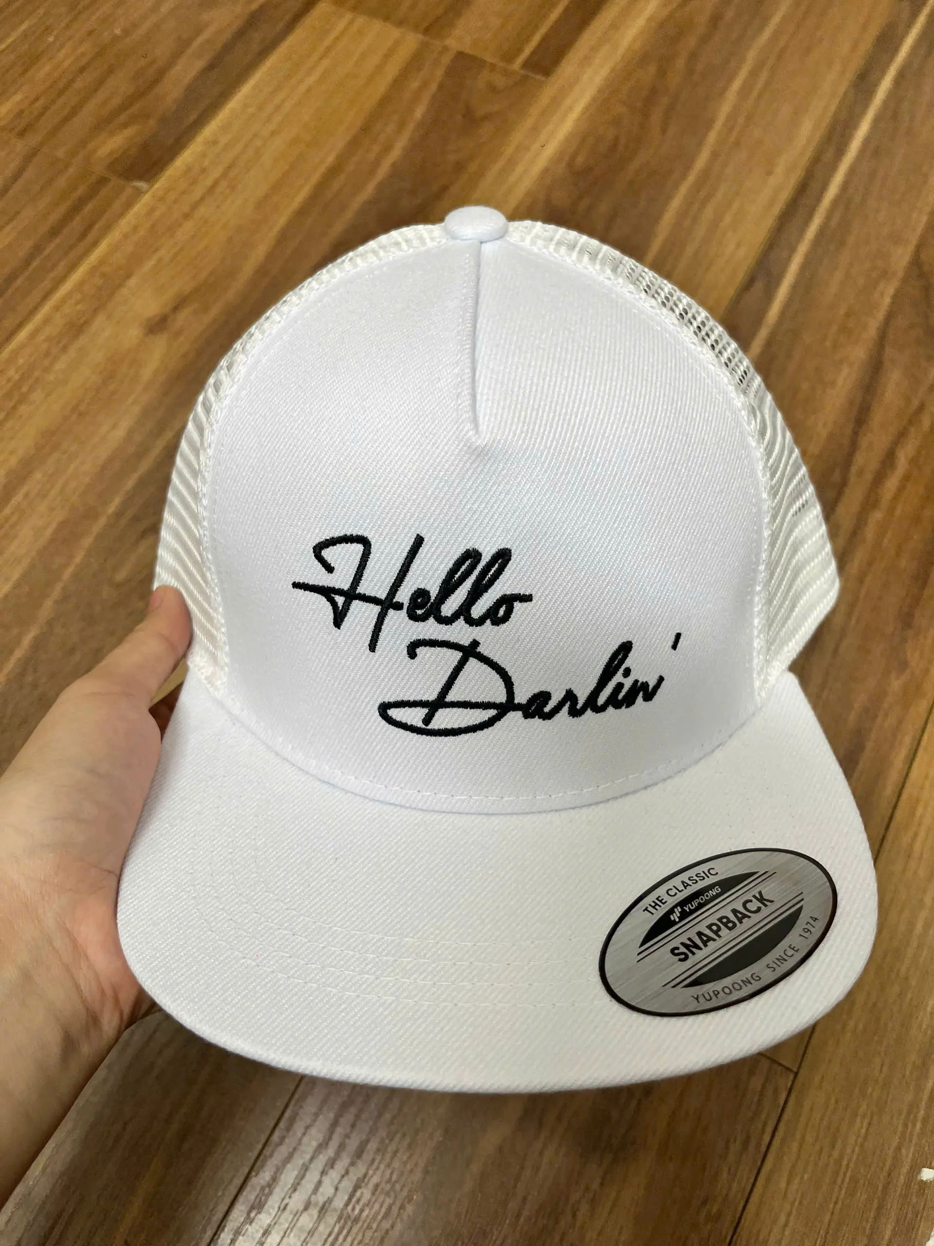 [Clearance Sale] Hello Darling Embroidered Hat, 10-15 days shipping