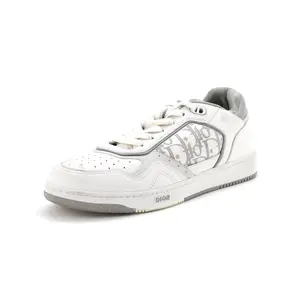 Pre-owned Christian Dior Men's B27 Low-Top Sneakers Leather with Oblique Galaxy Leather by Rebag