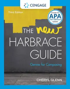 USED-The New Harbrace Guide: Genres for Composing (with 2019 APA Updates) by Glenn, Cheryl (Paperback)
