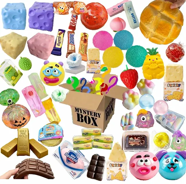 1-10pcs Random Fidget Toys Mystery Gifts Pack Surprise Box 300 Different Fidget Set Antistress Relief Toys for Adult