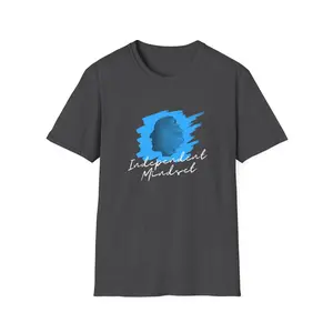 Independent Thinker Unisex Softstyle T-Shirt, Critical Thinker Tee, Free Thinker Shirt, Intellectual Gift, Unique Minds Top