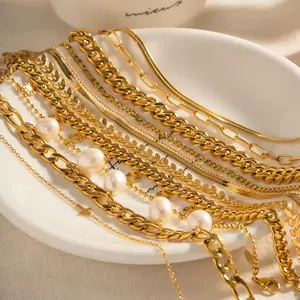 Chain Bracelet Stack – Elige 5