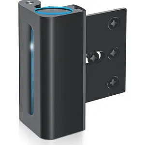 BASIC SUPPLY Enhanced Home Security with 1-Pack Door Reinforcement Locks - Withstands 800lbs of Force, Extra Door Lock for Added Safety