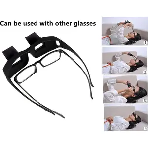 Lazy Glasses, High Definition 90° Prism Periscope Spectacles - Horizontal Reading & Watching TV Bed Glasses - Essential Hands-Free Comfort Gear for Lying in Bed