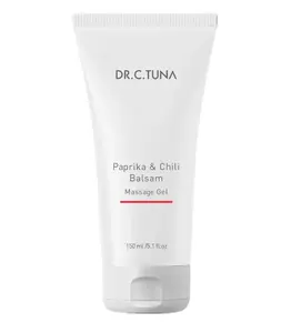 Farmasi Dr. C. Tuna Paprika & Chili Balsam Soothing Massage Gel 5.1 fl oz - Relievers Muscle Tension and Provides Warming Sensation - Ideal for Relaxation and Recovery