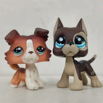 Lps Merch Lps 817 Lps Dog Great Dane Collectible LPS Great Dane