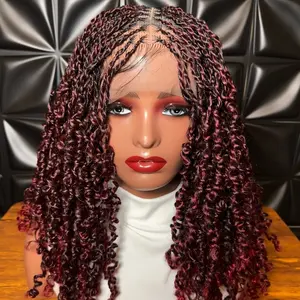 Passion Twist Handmade Micro Braids - Elegant fluffy Braids for Versatile Styling and Comfort short braids