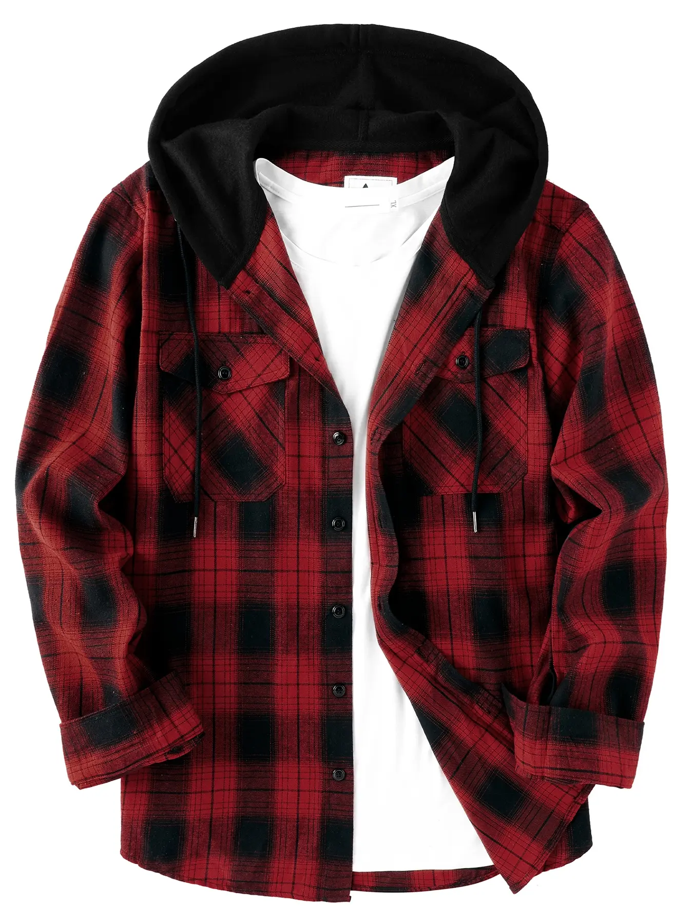 red and black