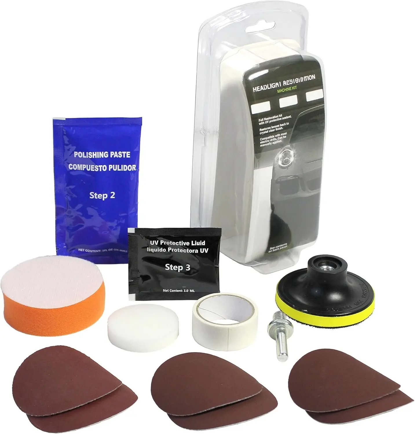 Do-It-Yourself Headlight Renewal/Restorer Kit