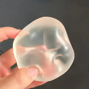 6cm Squishy Plasticity Mochi Fidget Toys Transparency Coconut Oil Maltose Squeeze | Non-Rebound Toy Funny Anti-stress Sensory Toy for Adults Gifts