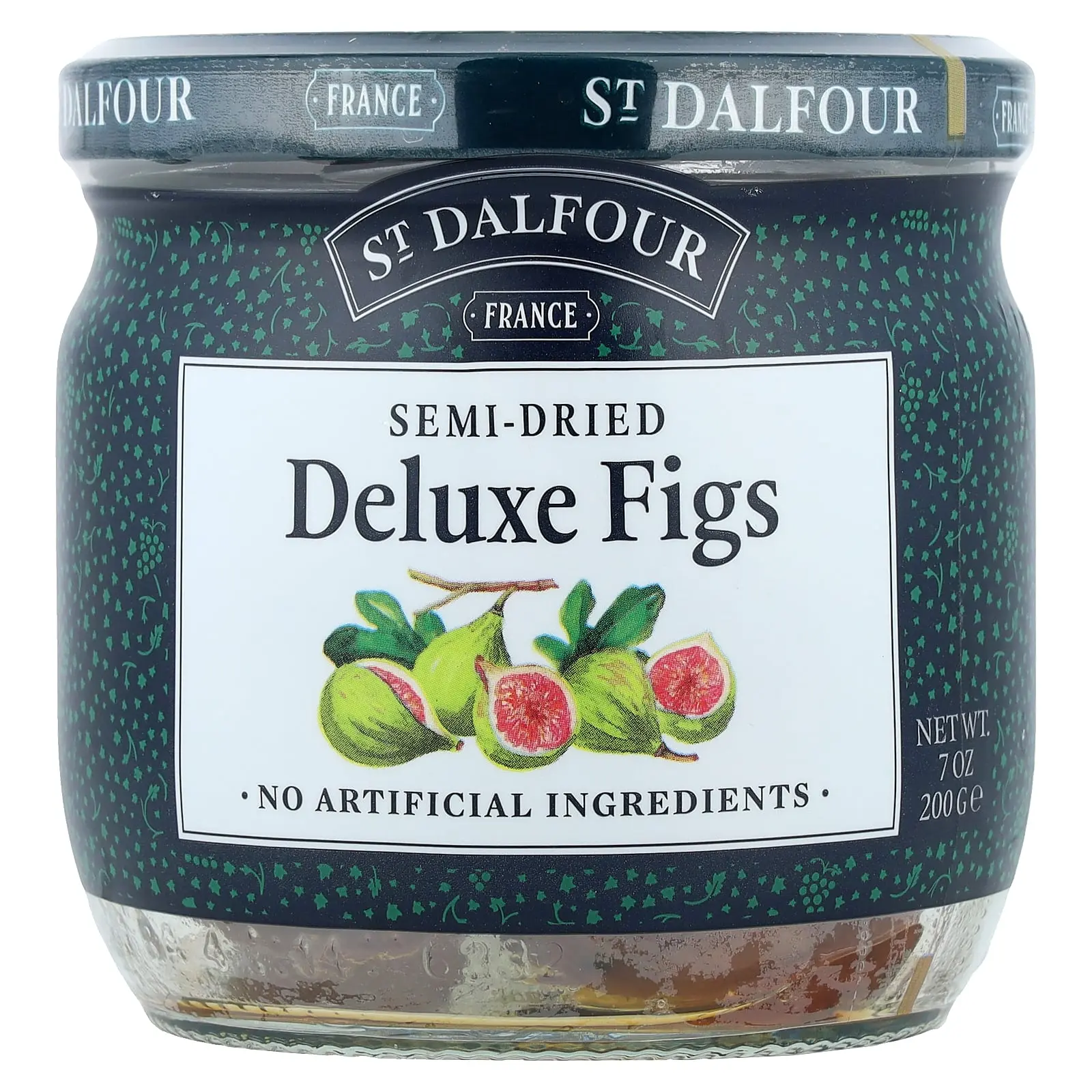 St. Dalfour Deluxe Figs, Semi-Dried, 7 oz (200 g)