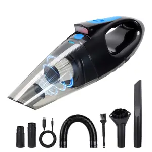 Handheld Vacuum Cordless with Crevice Tool & Washable Filter for Quick Cleanup Versatile Nozzle Set for Complete Cleaning Solutions