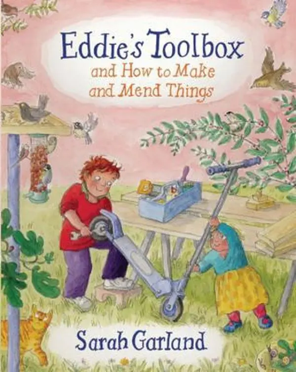 USED Book - Eddie's Toolbox: And How to Make and Mend Things (Hardcover) - english