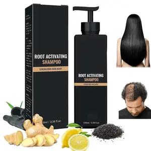 100ml Root Activator Hair Thickening Shampoo，Natural Formula for Hair Regrowth, Strength & Smoothness，Suitable for Men and Women Conditioning Hydrate Shine Haircare