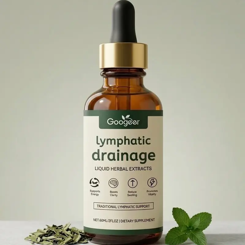 Lymphatic Drainage Drops,Organic Lymphatic Drainage Supplement, Boosts Immunity Vitality, Portable Dropper Design, Supports Lymphatic Health,2 Fl Oz,Healthcare Natural #SummerVibes