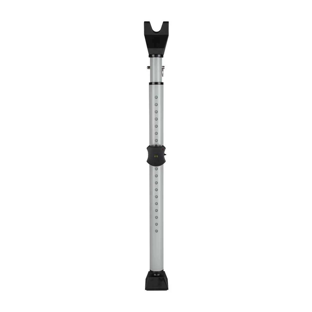 SABRE Door Security Bar with Removable Vibration Detecting Alarm 110dB Siren, Adjustable Height, Hinged Doors 28.5” to 45” - Sliding Doors 25” to 41.5”, Steel Construction