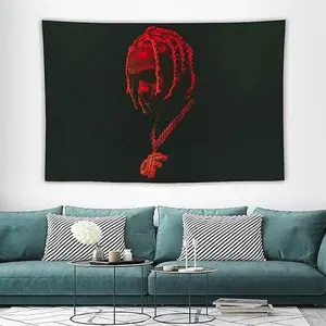Rapper Lilik Durk Tapestry Wall Decor Living Room Wall Hanging Art Home Decor 3x5 ft with 4 Brass Grommets