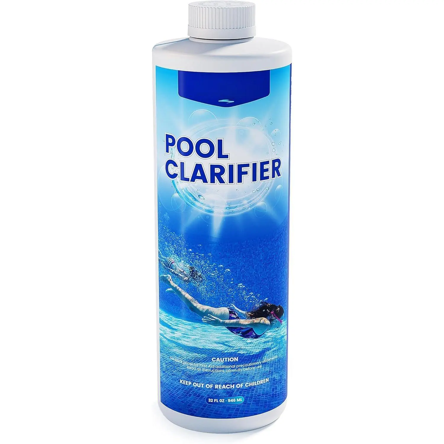 Pool Clarifier for Above Ground Pools and Inground Pool, Works with Any ...