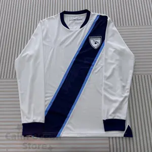 2526  Central North Guateamala Home and Away long sleeves white Soccer Jerseys