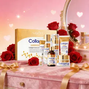 6-in-1 Collagen Firming Routine | Collagen Deep Hydration Target Dull Dry Skin Fine Lines & All-Day Hydration Beauty