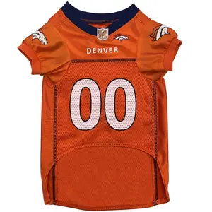 PETS FIRST NFL DENVER BRONCOS MESH JERSEY FOR DOGS PETS FIRST NFL DENVER BRONCOS MESH JERSEY FOR DOGS