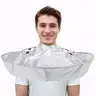 Hair Cutting Cloak Cape, Professional Adjustable Haircut Cape Foldable Umbrella for Adults Kids Home Salon Barber Hairdressing Supplies