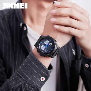 SKMEI Fashion Dual Display Sports Waterproof Men's Electronic Watch SKMEI Youth Watch Manufacturer Wholesale