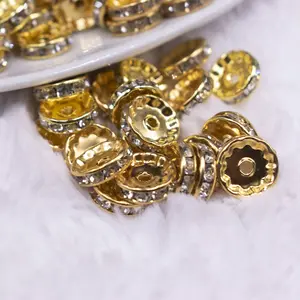 Gold Rondelle Spacer Beads Gold Rondelle Spacer Beads