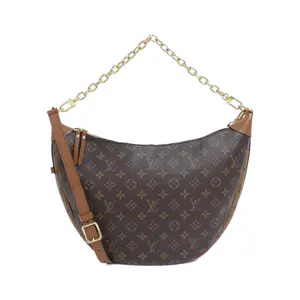 Pre-owned Louis Vuitton Canvas Shoulder Bags Loop Hobo Monogram Reverse Shoulder Bag