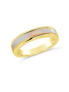 Mishel Mother of Pearl Band Ring