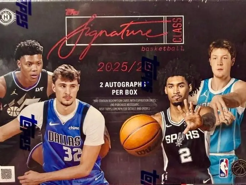 2025/26 Topps Signature Class Basketball Hobby Box